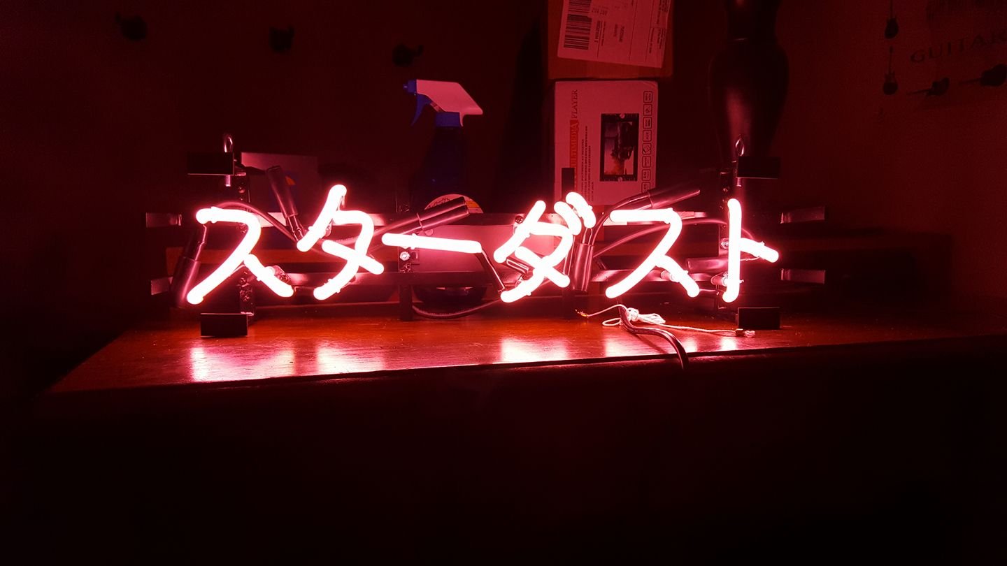 Neon lights fan photo