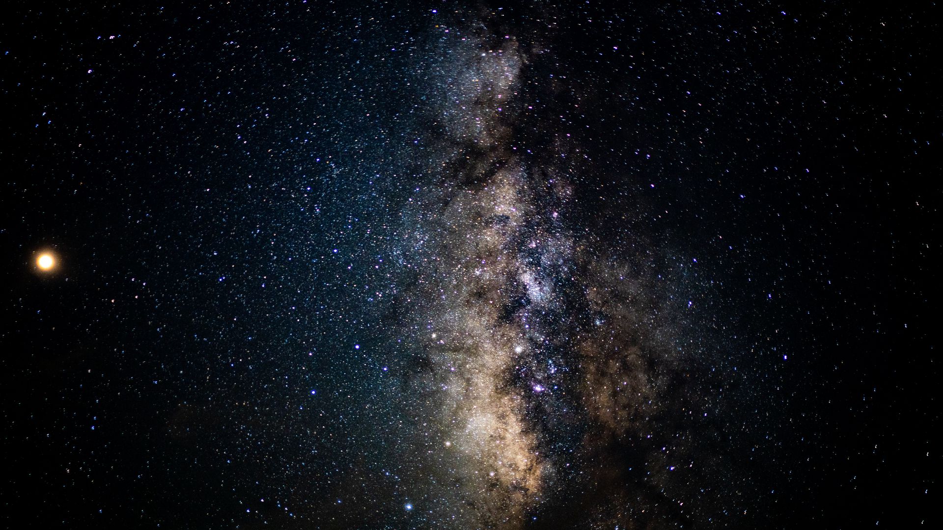 Вселенная 4k Галактика Млечный путь