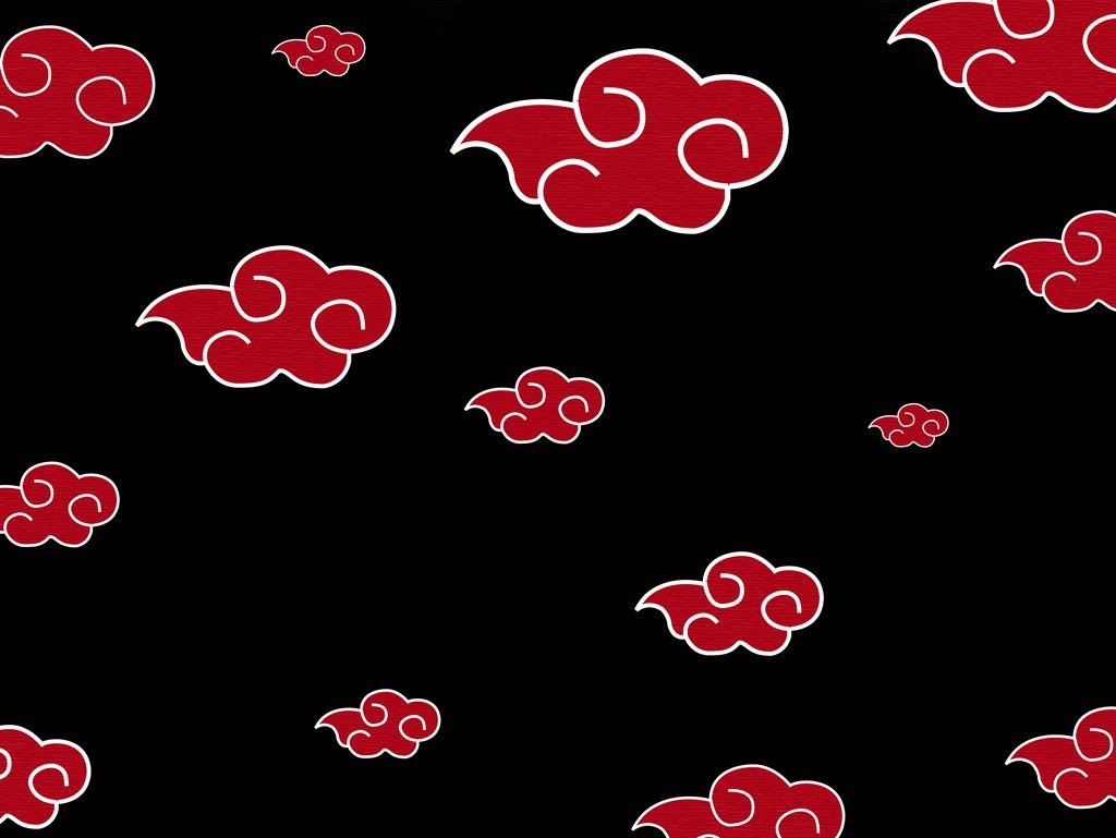 Наруто красные облака Акацуки
