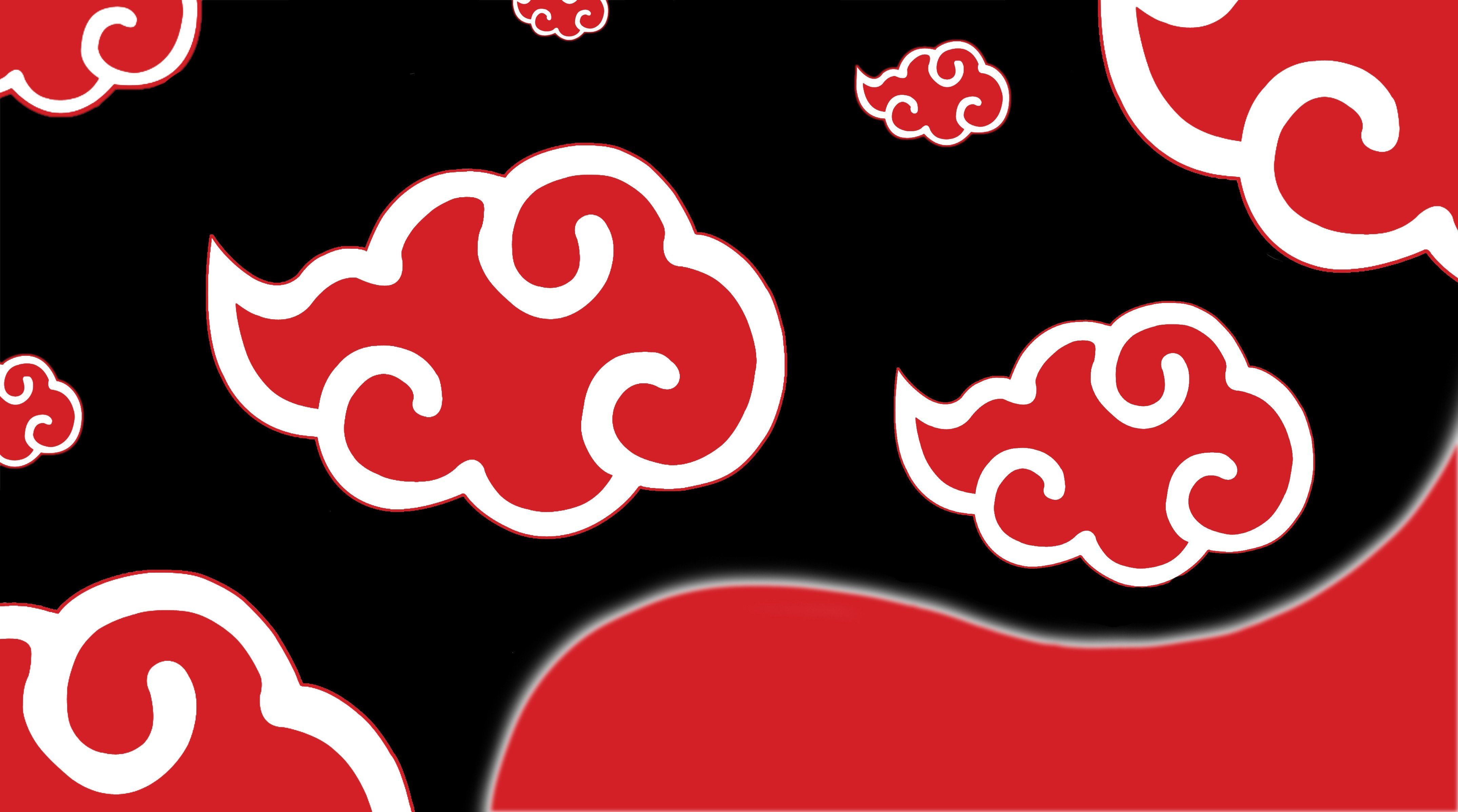 Акацуки красные облака фон (44 фото) .