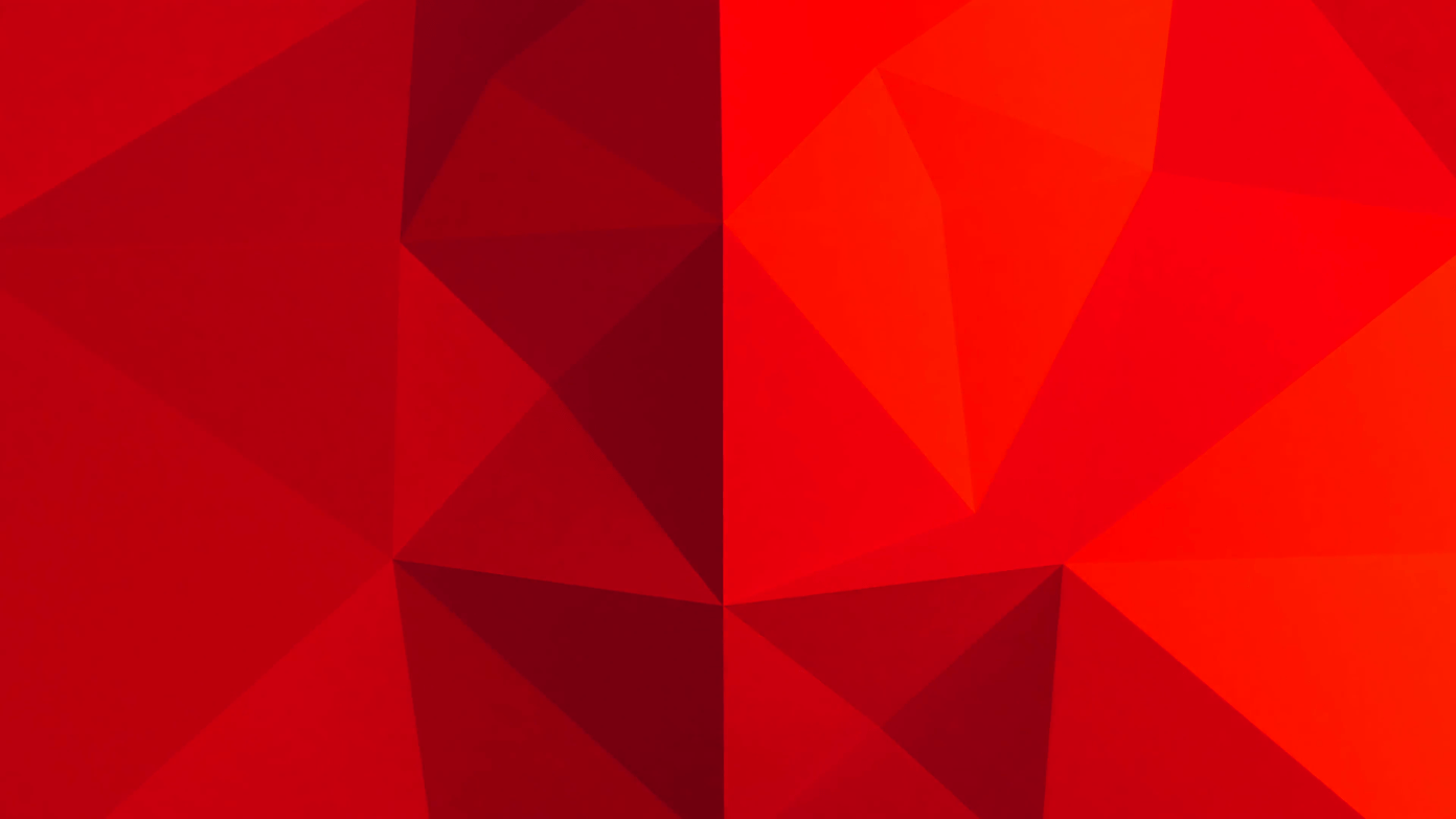 Красный геометрический фон