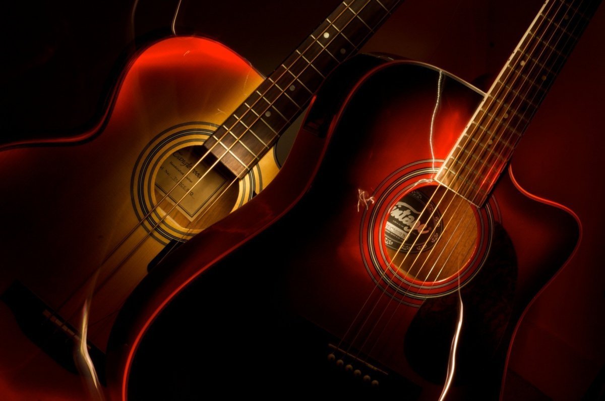 Музыка на 2 гитарах. Акустическая гитара. Красивая акустическая гитара. Красная акустическая гитара. Классическая гитара.