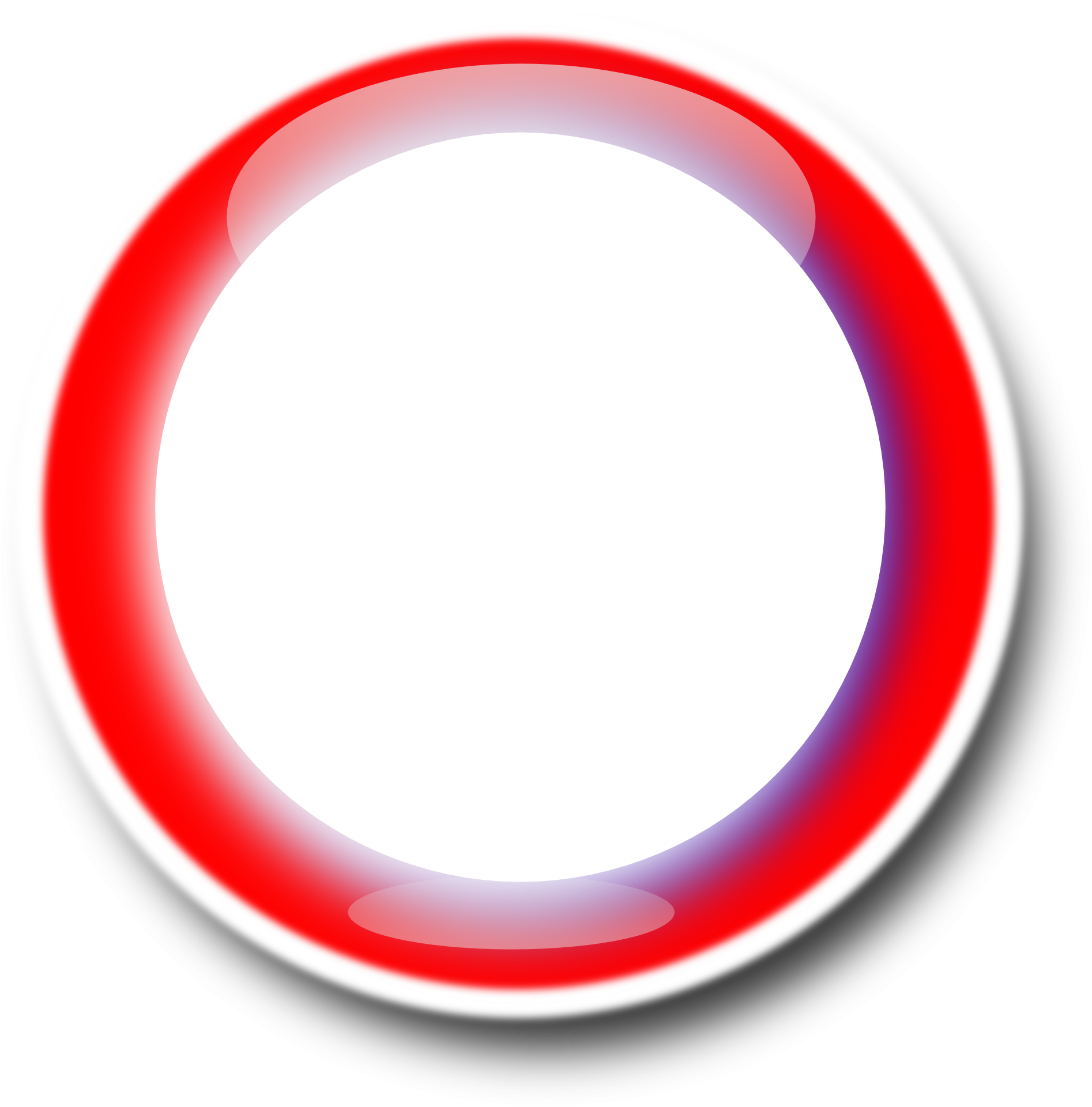 Кругом. Красный круг на прозрачном фоне. Белый круг с красной окантовкой. Круглый фон для аватарки. Красный кружок на прозрачном фоне.