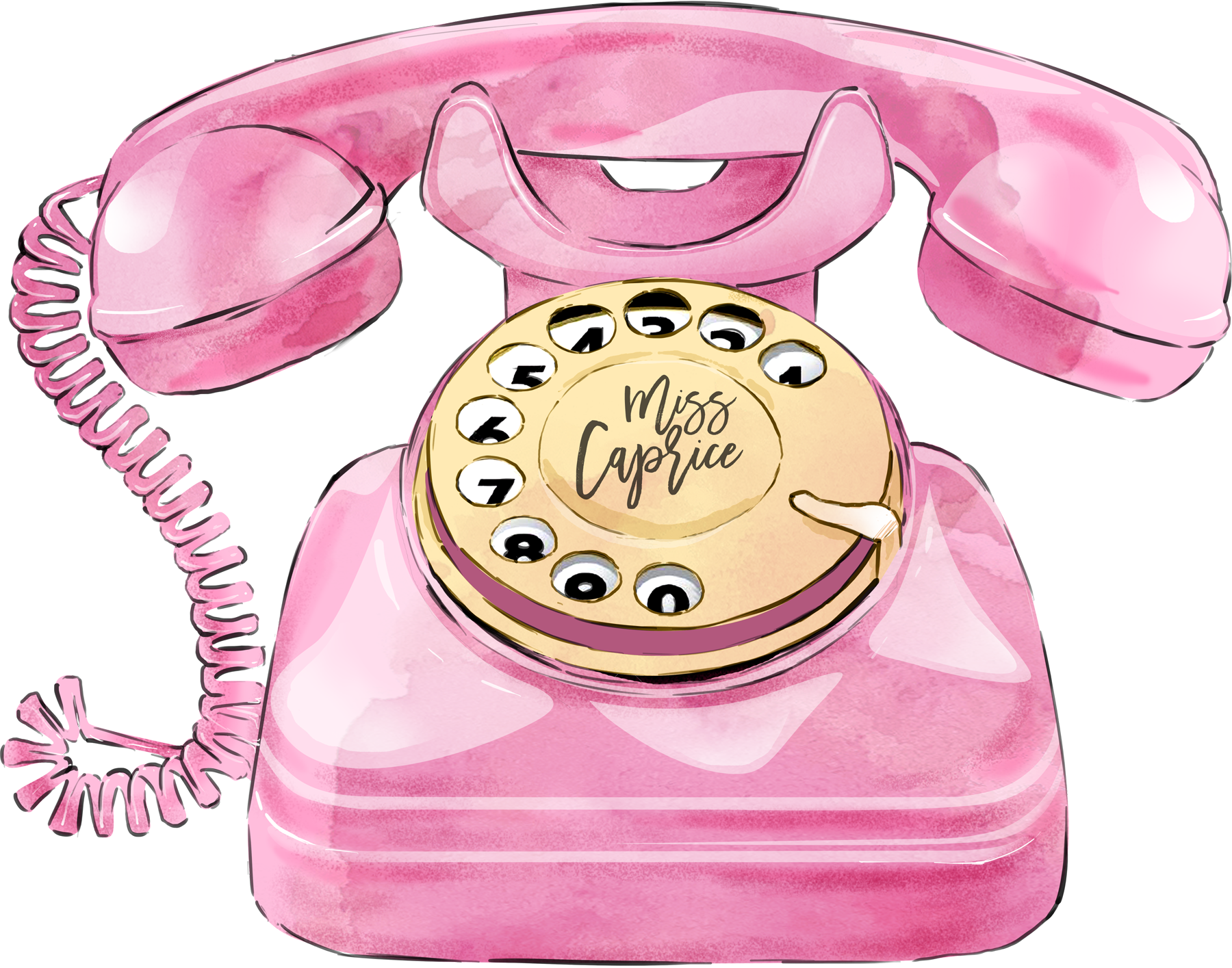 День телефона картинки. Розовый телефон. Телефон мультяшный. Розовая телефонная трубка. Телефон иллюстрация.