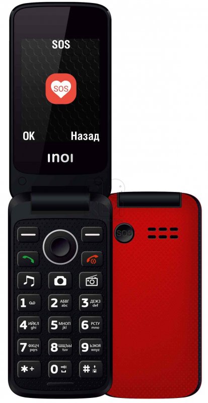 Мобильный телефон INOI 247b Red