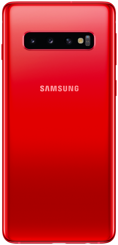 Samsung Galaxy s10 Plus красный
