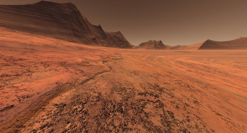 Марс безжизненная Планета