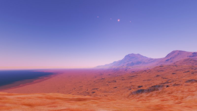 Cerberus Fossae на Марсе