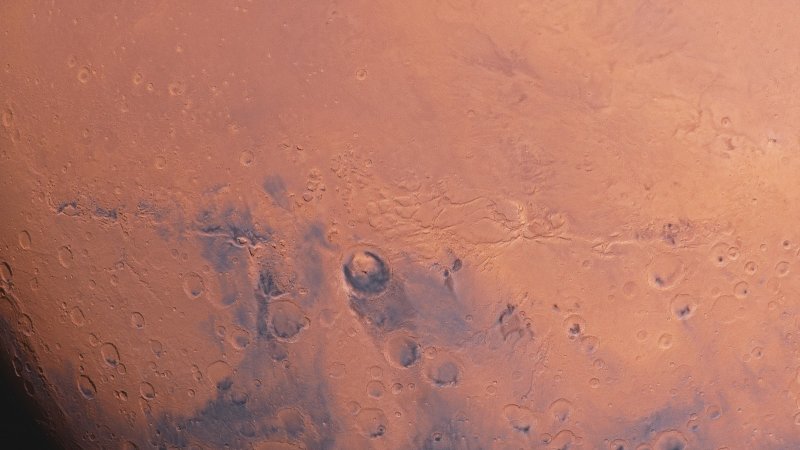 Красивый фон Марса