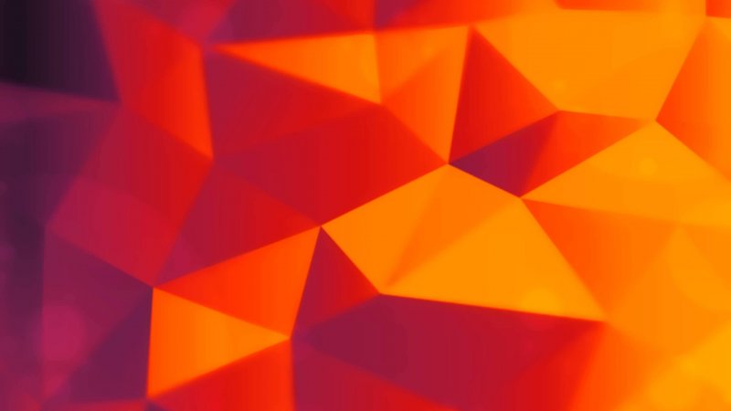 Оранжевый геометрический фон
