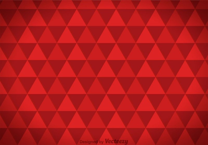 Красный фон треугольники