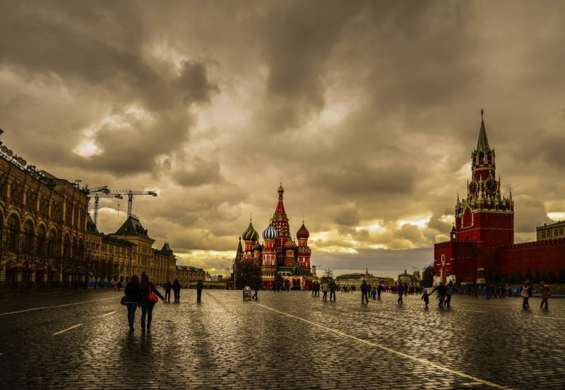Московская красная площадь
