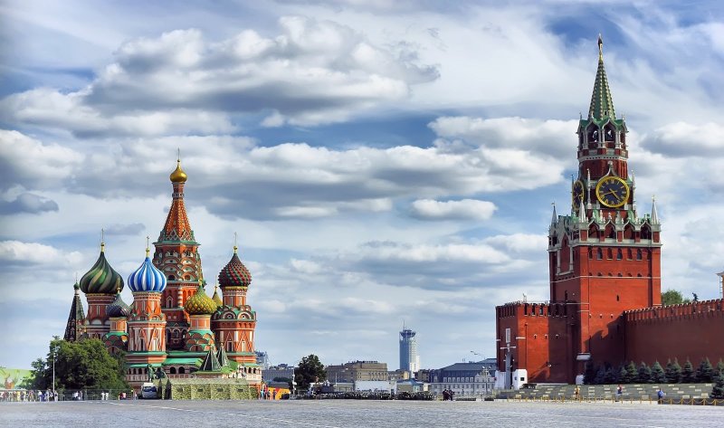 Фото Кремля и красной площади в Москве