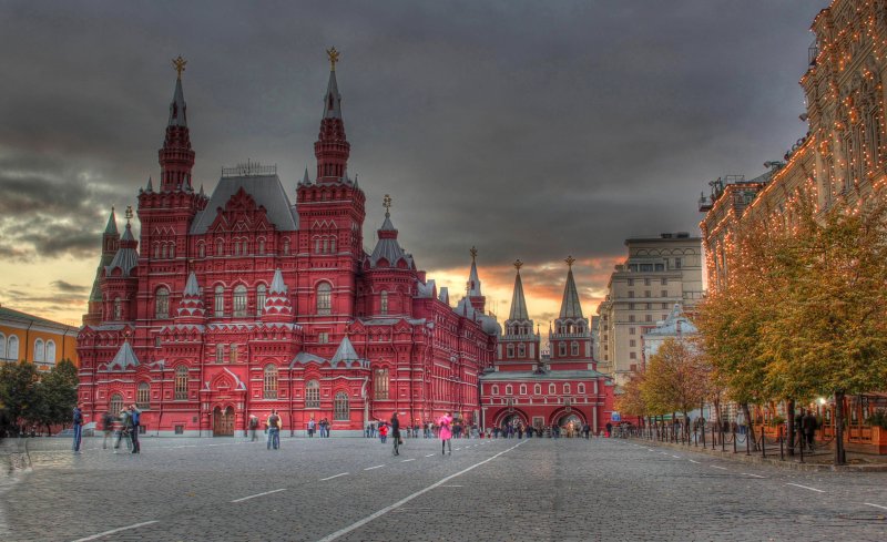 Red Square in Moscow-красная площадь в Москве