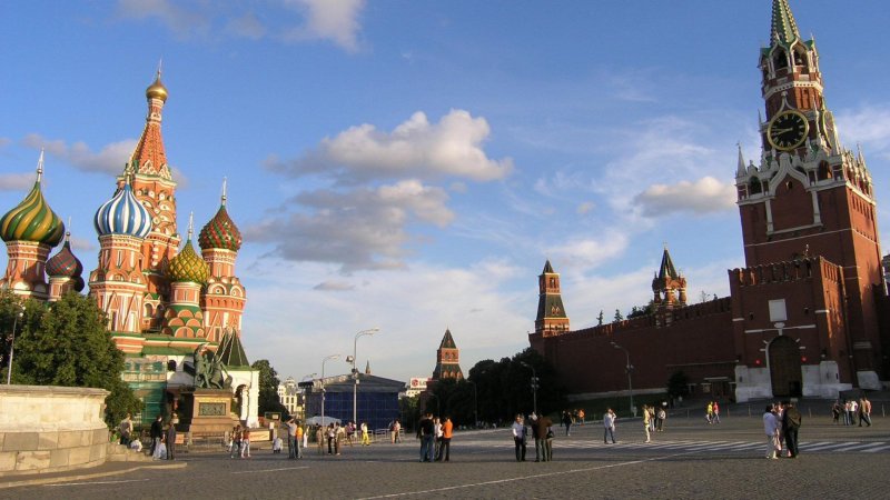 Столица России красная площадь