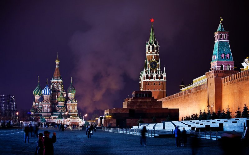 Россия Кремль красная площадь