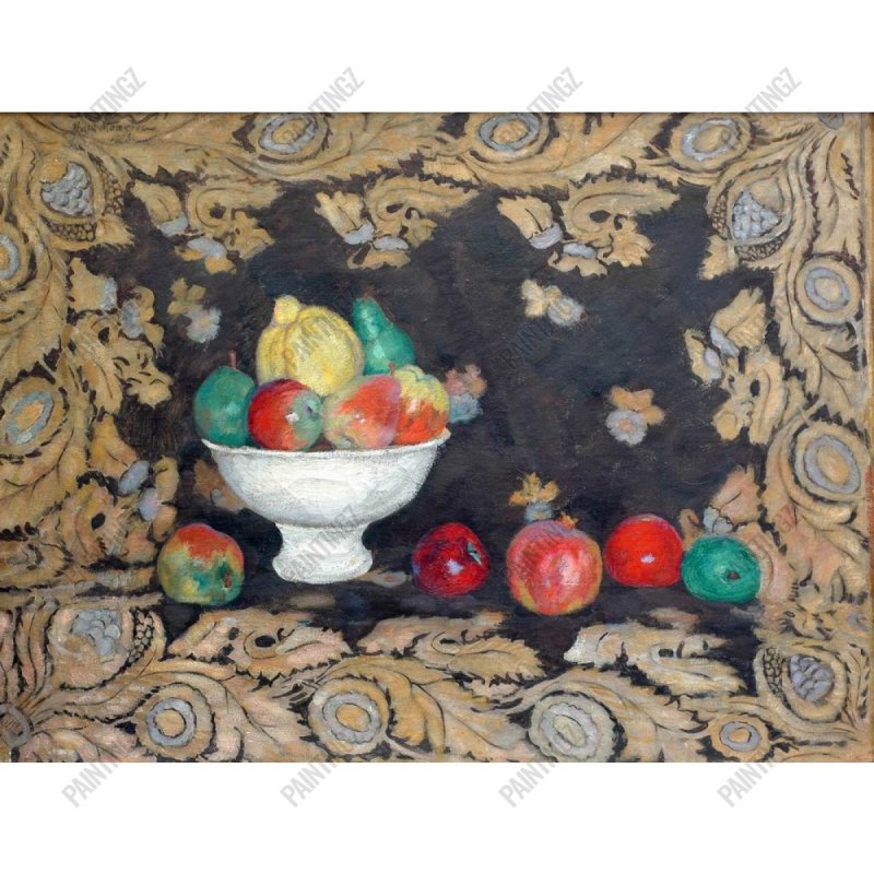Илья Машков. Натюрморт с фруктами. 1908