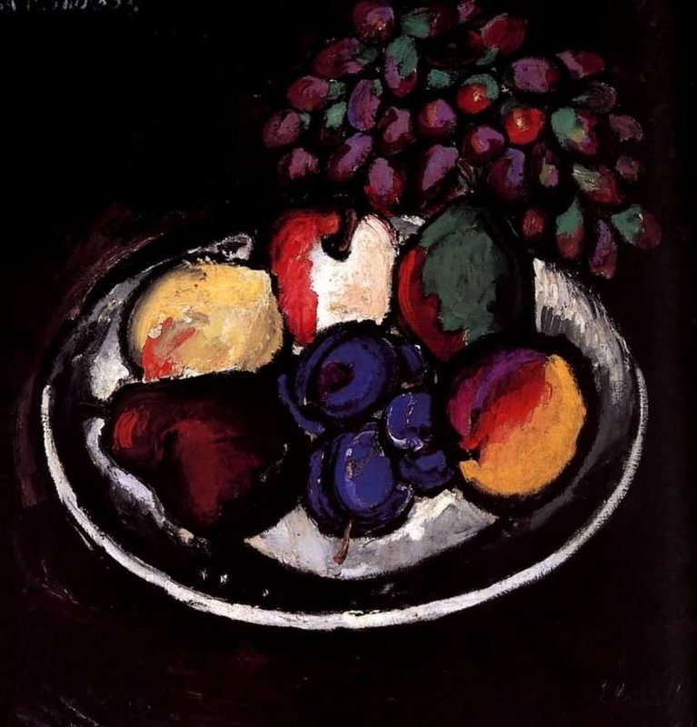 Илья Машков натюрморт с фруктами