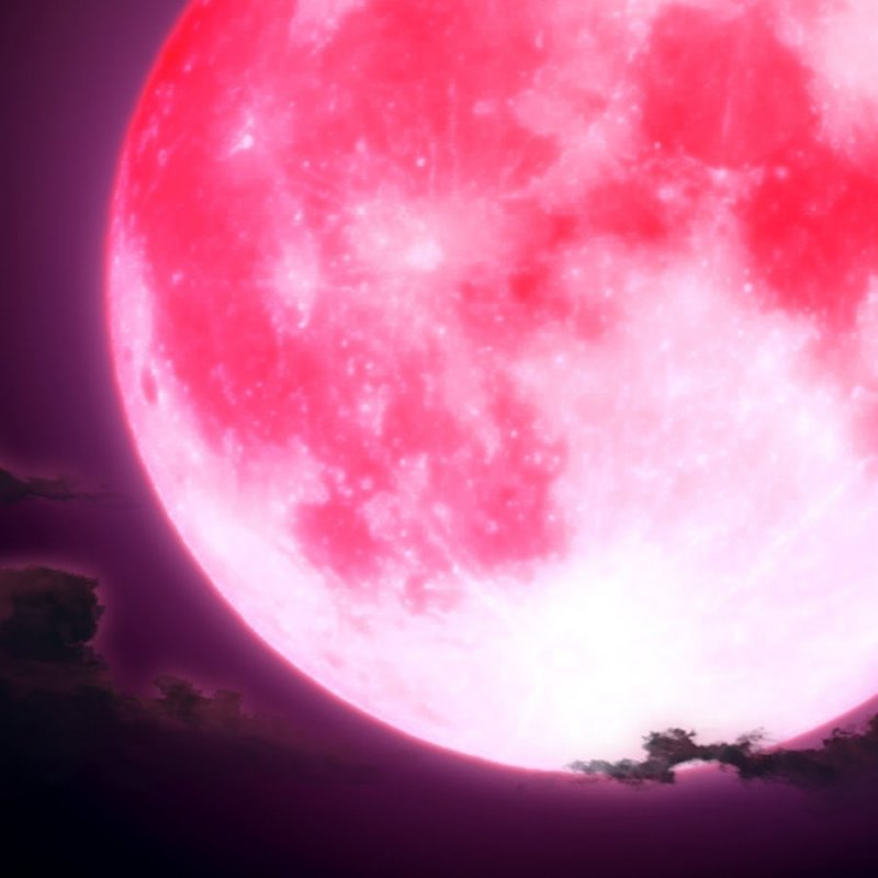 Розовая Луна