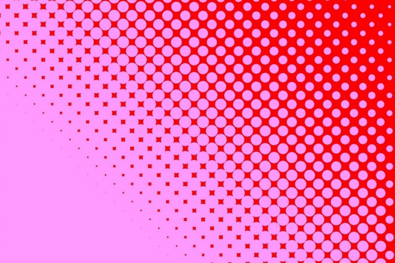 Розовый фон с точками