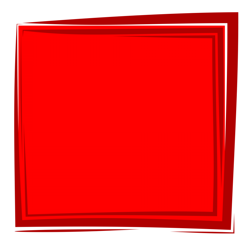 Красная квадратная рамка