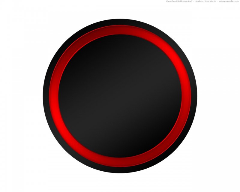 Логотип черный круг