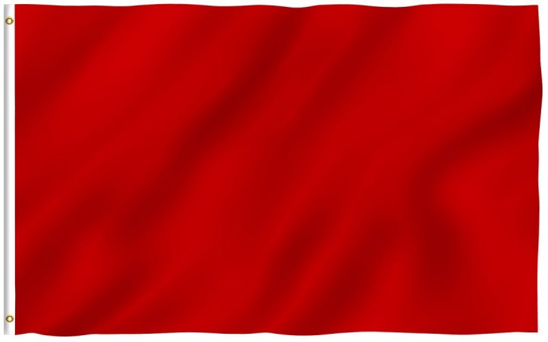 Знамя красного цвета