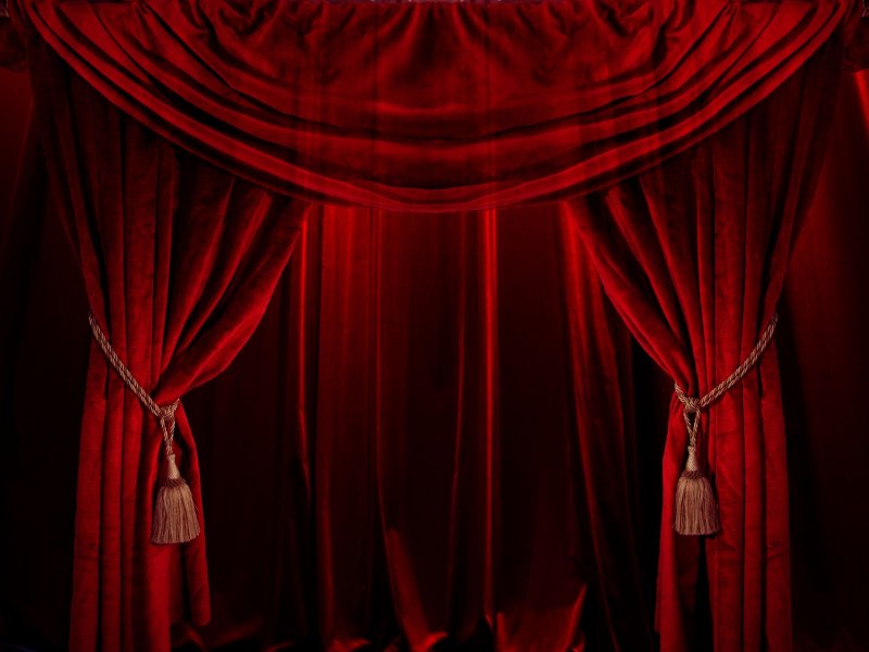 Фон шторы красные (40 фото)
