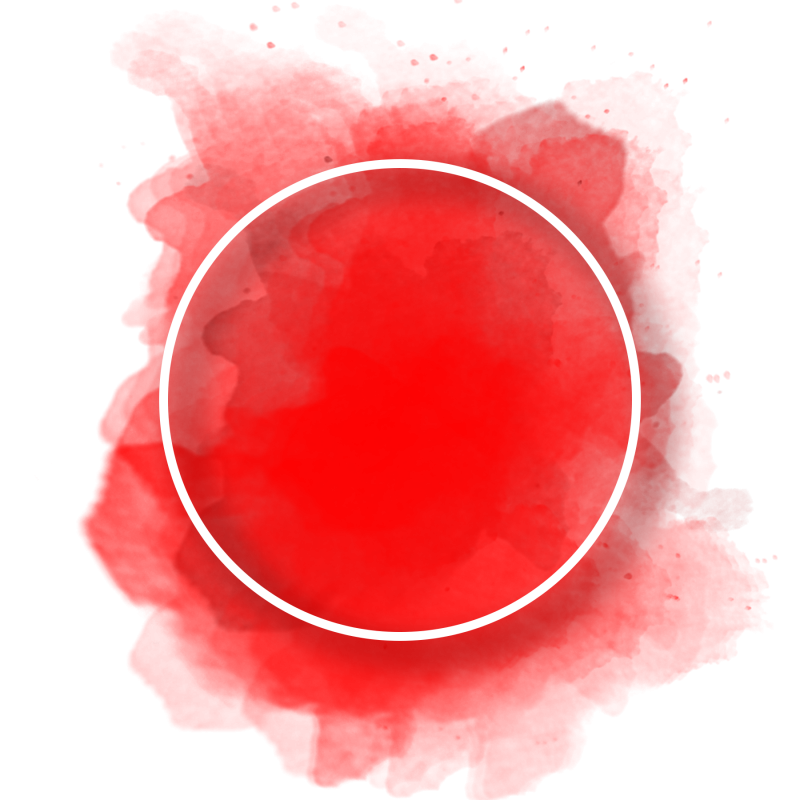 Красный круг градиент