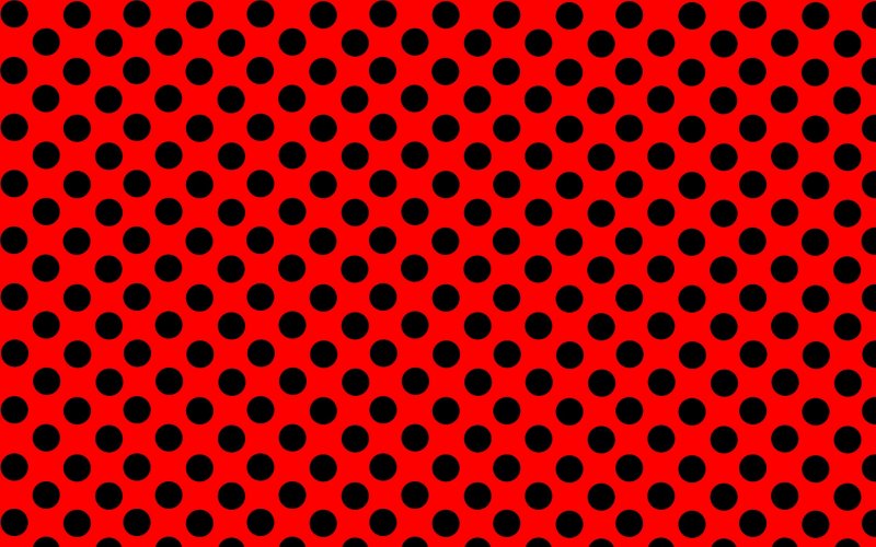 Красный фон с точками