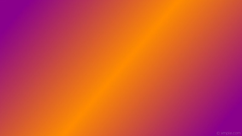 Градиент от фиолетового к оранжевому