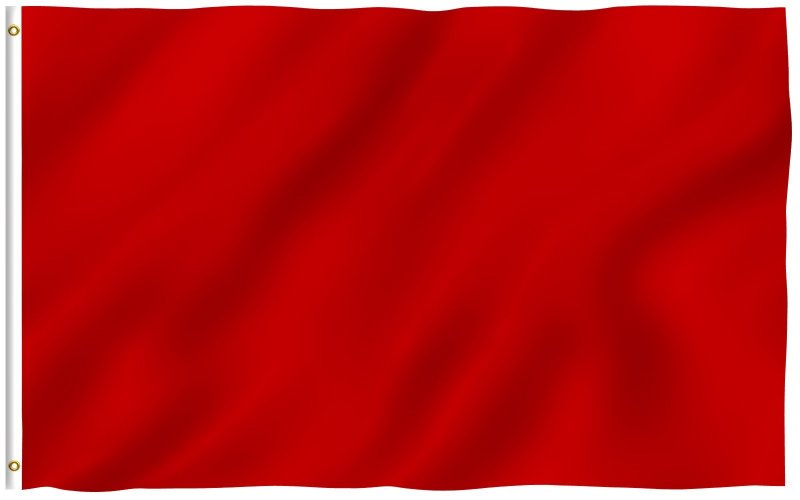 Красный флаг фон