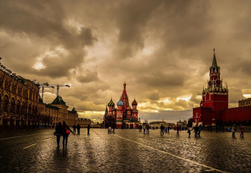 Московский Кремль и красная площадь