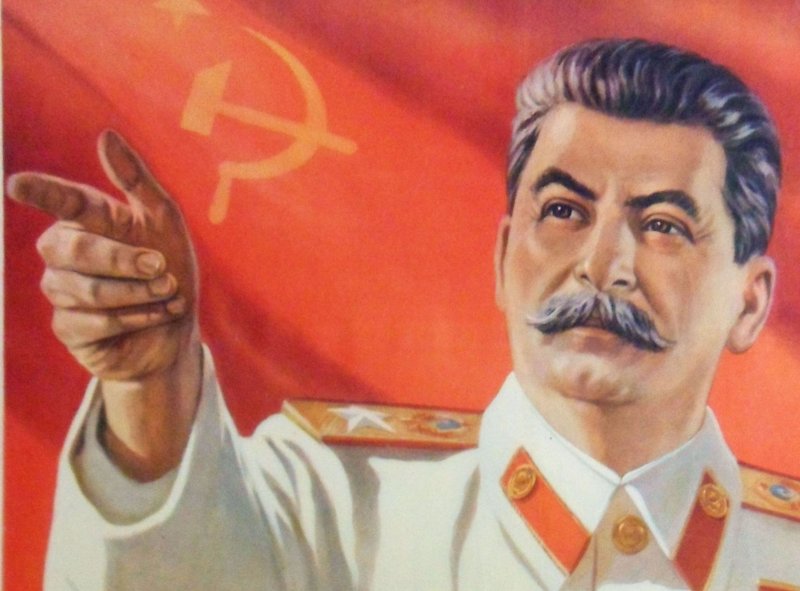Сталин Иосиф Виссарионович веселый