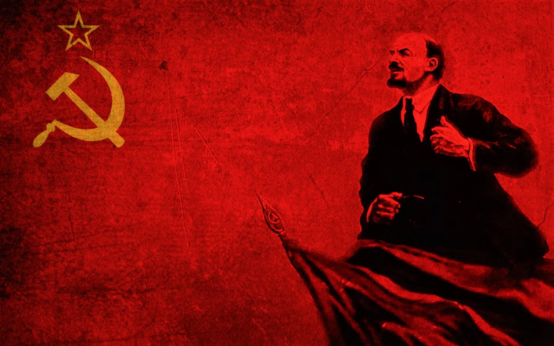 Красный флаг Большевиков 1917 года