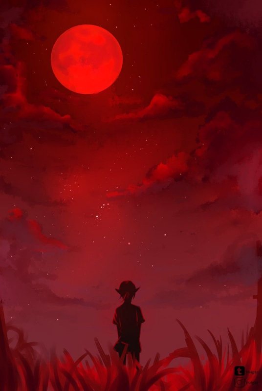 Красная Луна Зельда