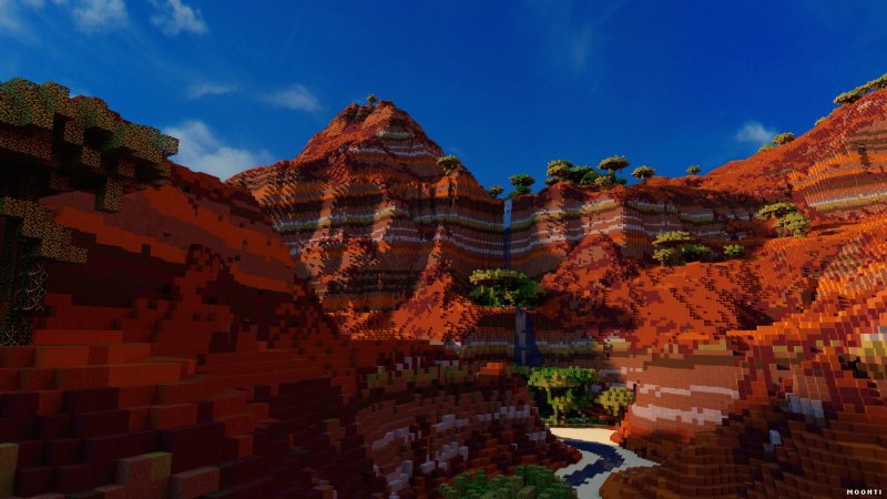 Minecraft пустыня