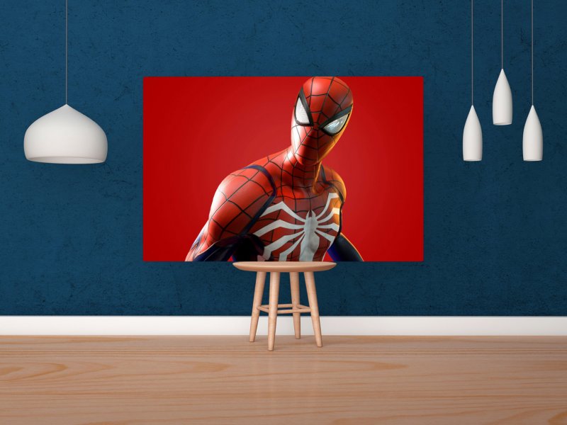 Человек паук картина на стену