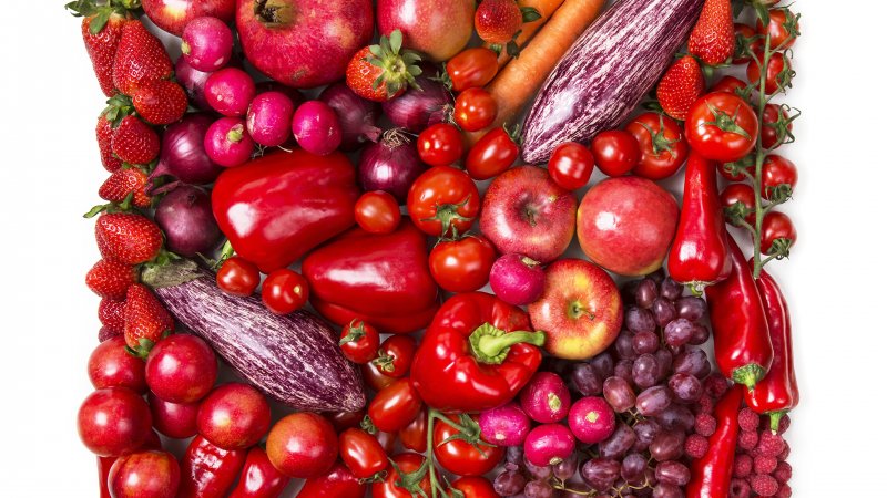 Овощи красного цвета