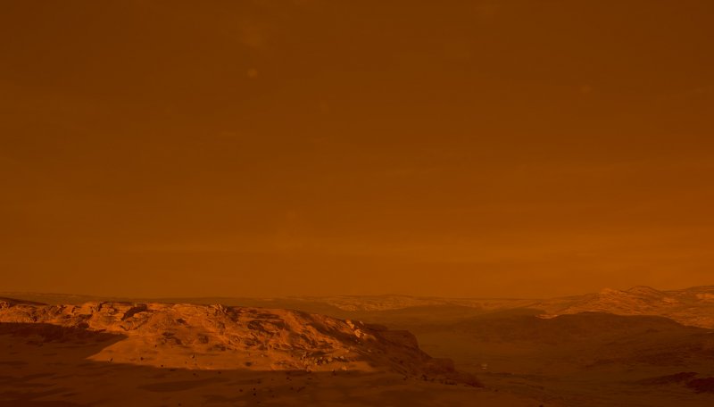 Поверхность Марса HD