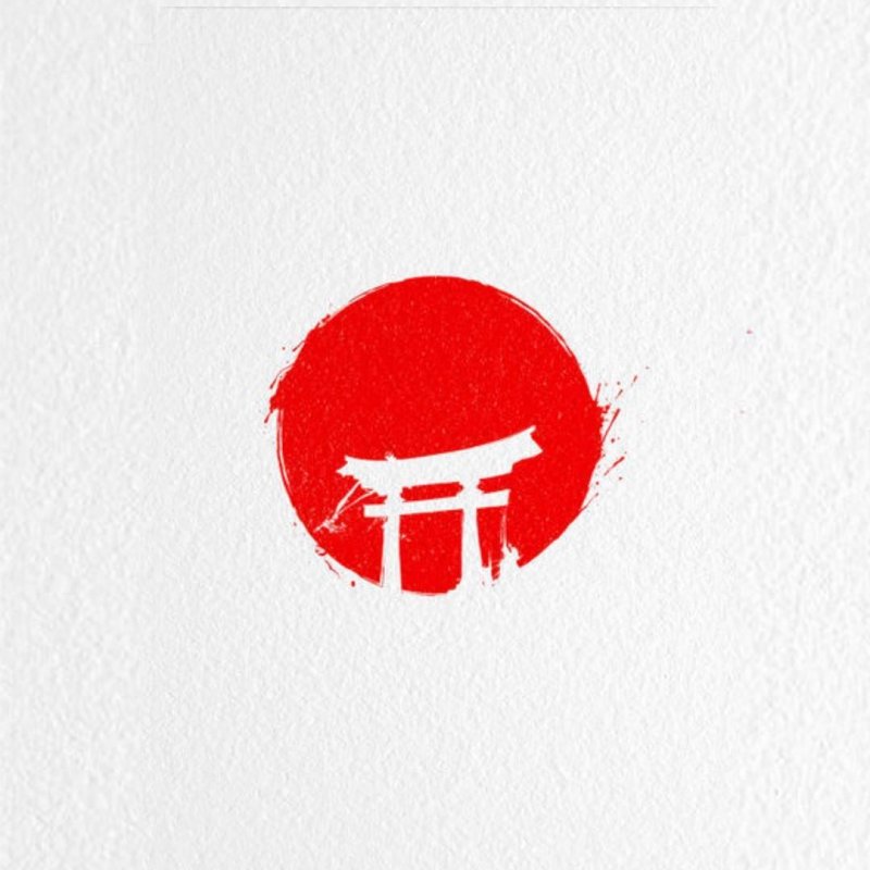 Логотип в японском стиле