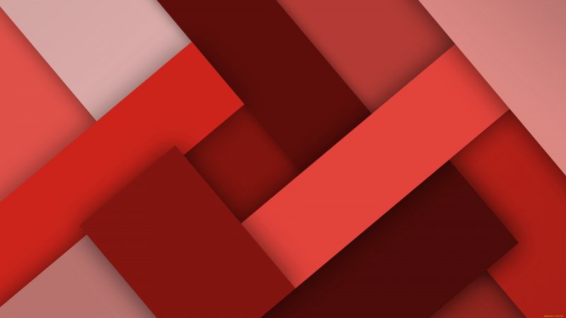 Красный геометрический ФО