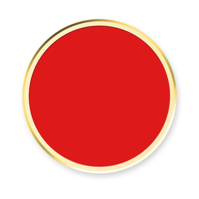 Красный кружок прозрачный