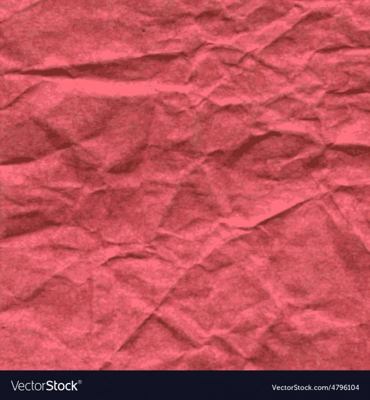 Текстура красной мятой бумаги