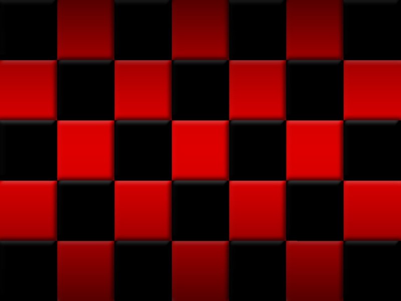 Черно красный квадрат