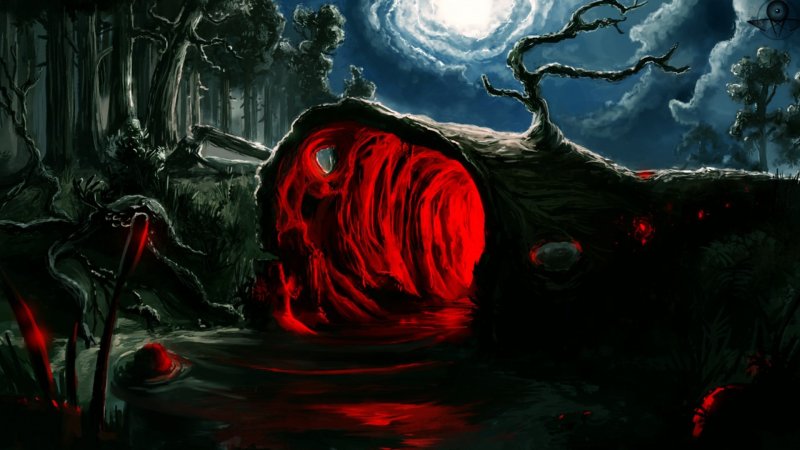 Темный Кровавый лес