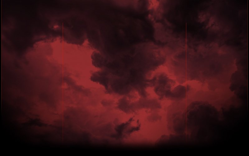 Red clouds фон профиля