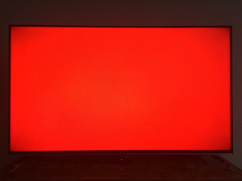 Засветка телевизора