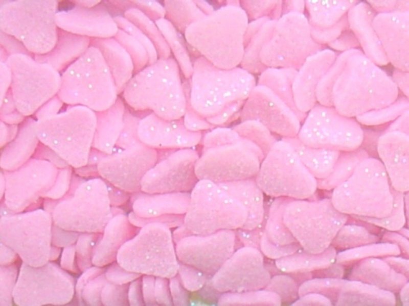 Пастельно-розовое сердце