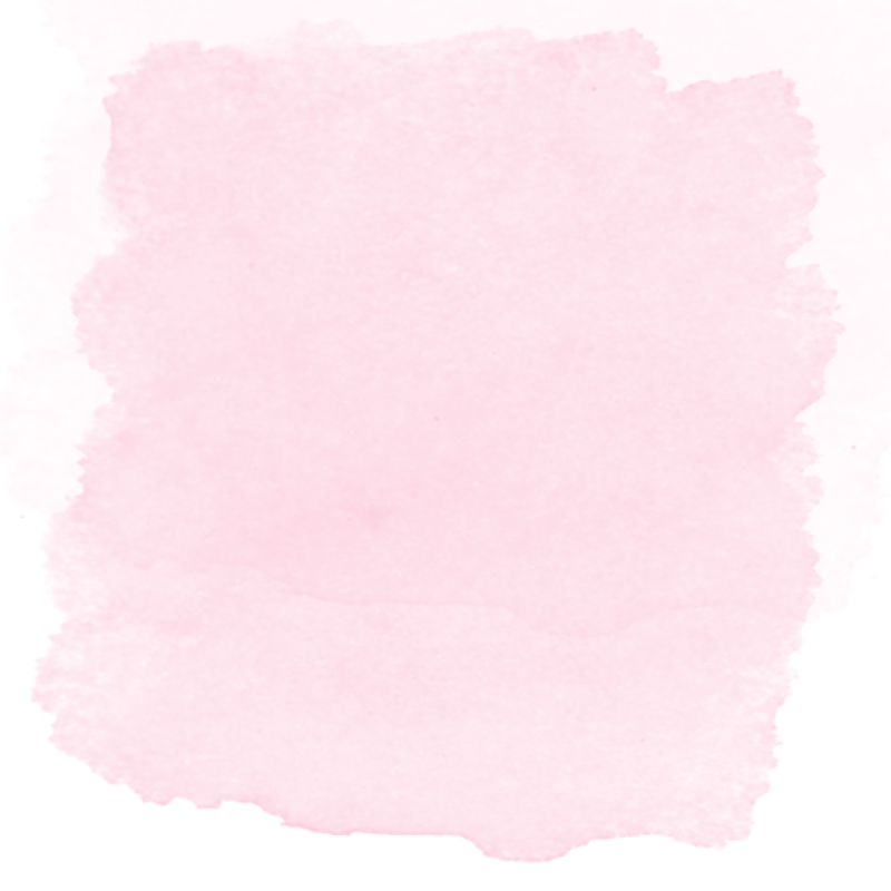 Розовое пятно акварель